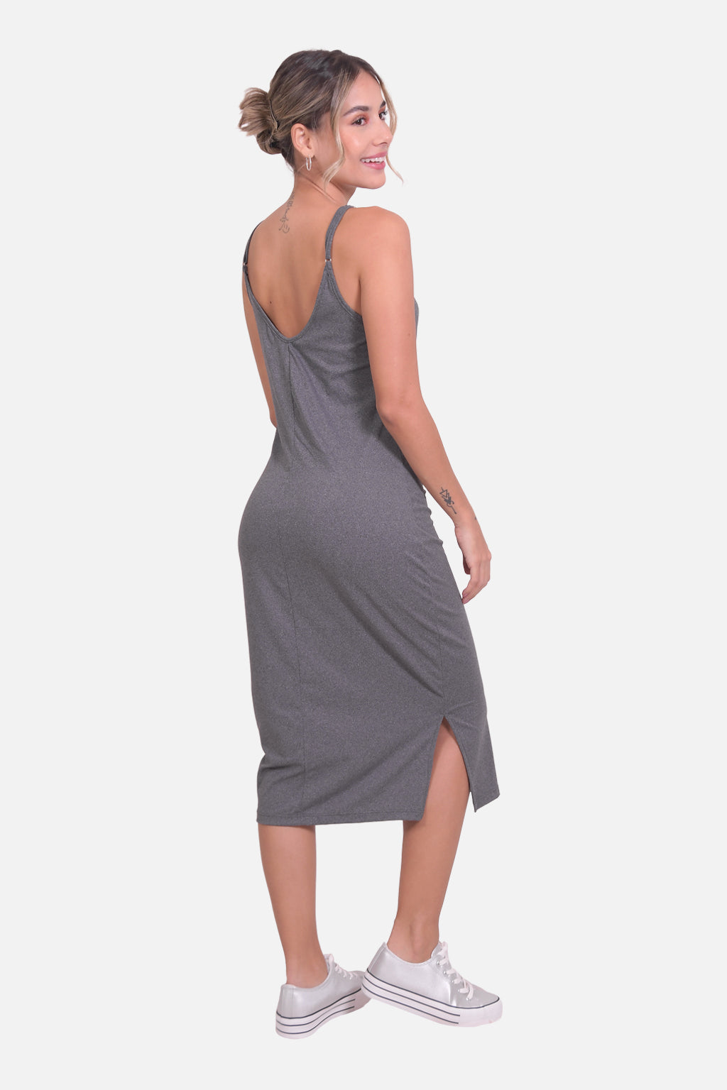 Vestido Malasia - Negro Jaspe