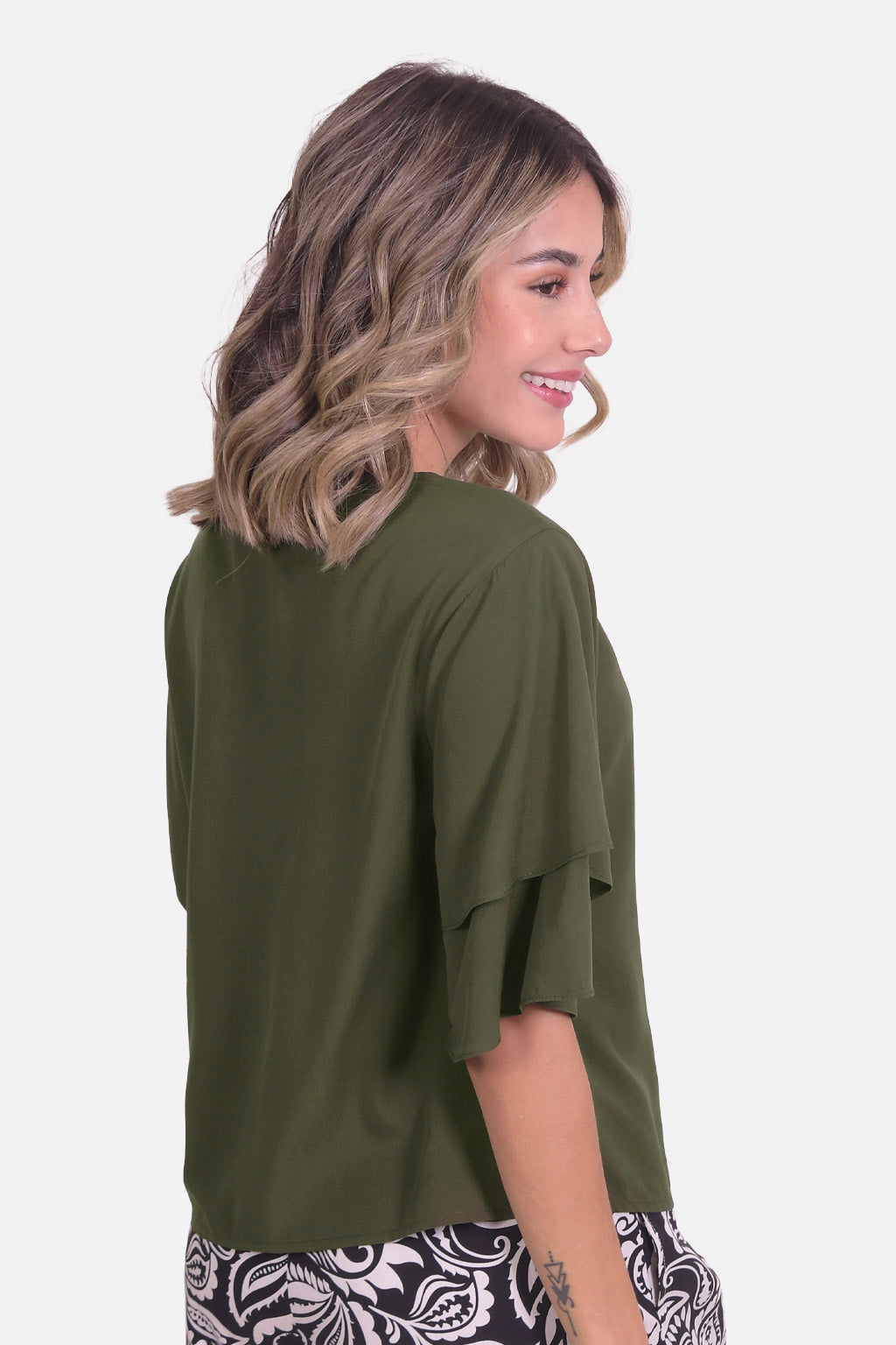 Blusa Elma - Verde Militar
