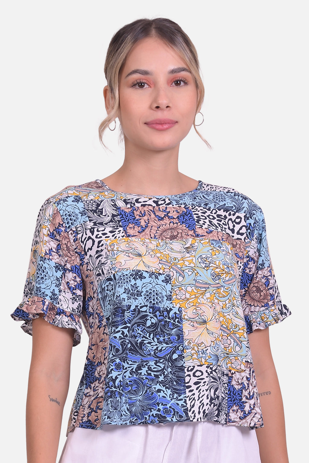 Blusa Manila - Azul Rey