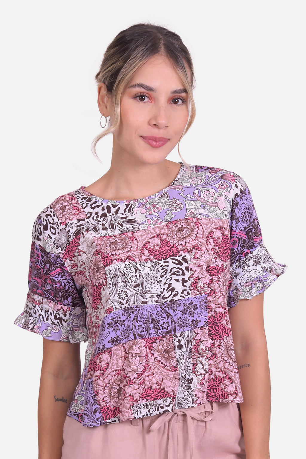 Blusa Manila - Fucsia