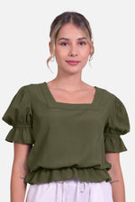 Blusa Tokio - Verde Militar