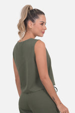 Blusa Lisboa - Verde Militar