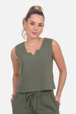 Blusa Lisboa - Verde Militar