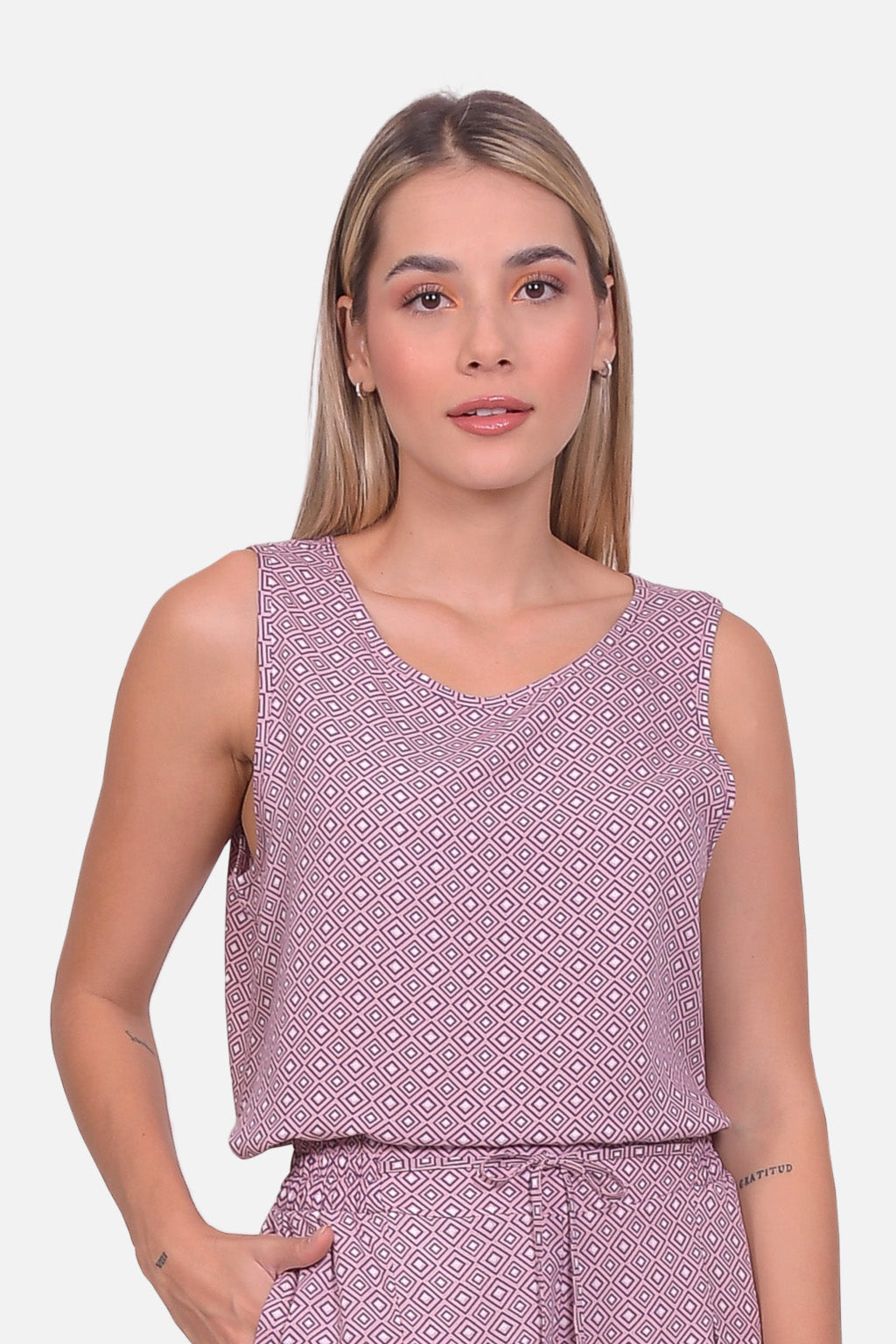 Blusa Heidi - Palo De Rosa