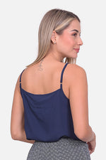 Blusa Shangai - Azul Navy