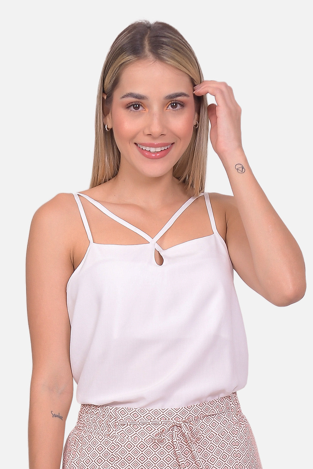 Blusa Shangai - Crudo