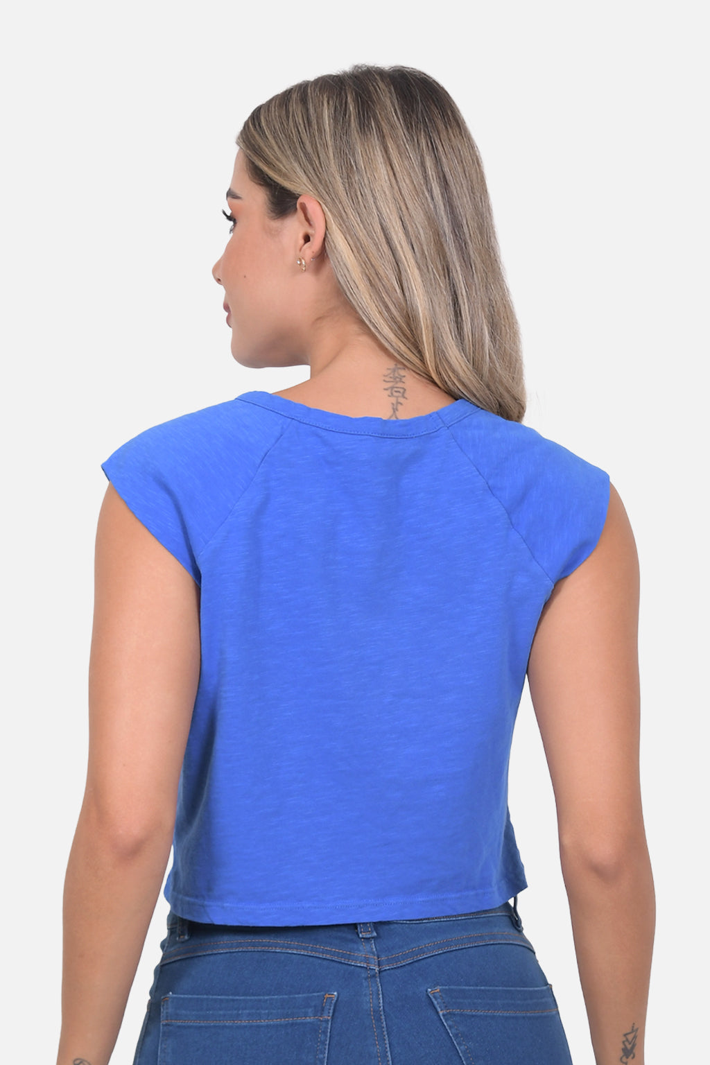 Blusa Orleans - Azul Rey