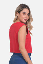 Blusa Orleans - Roja