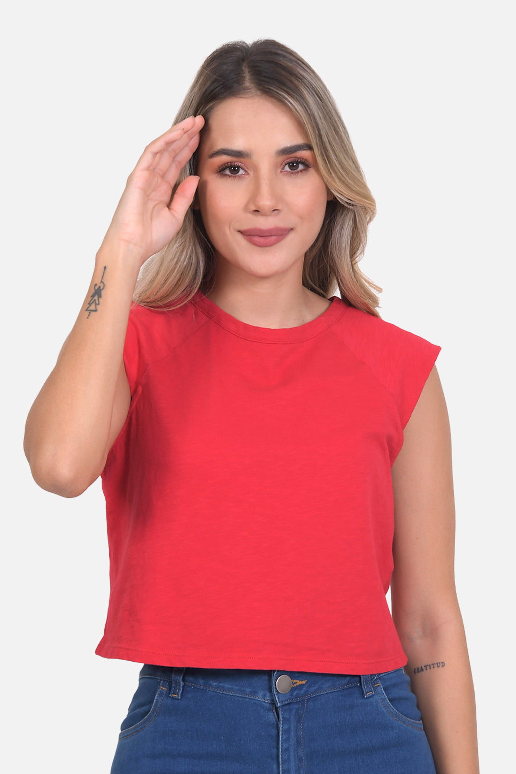 Blusa Orleans - Roja