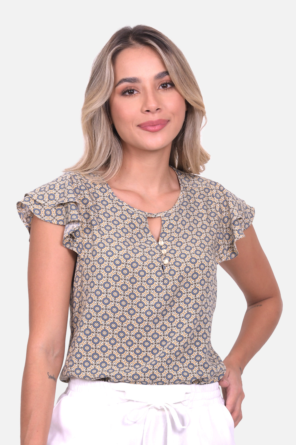 Blusa Africa - Kaki