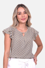 Blusa Africa - Kaki