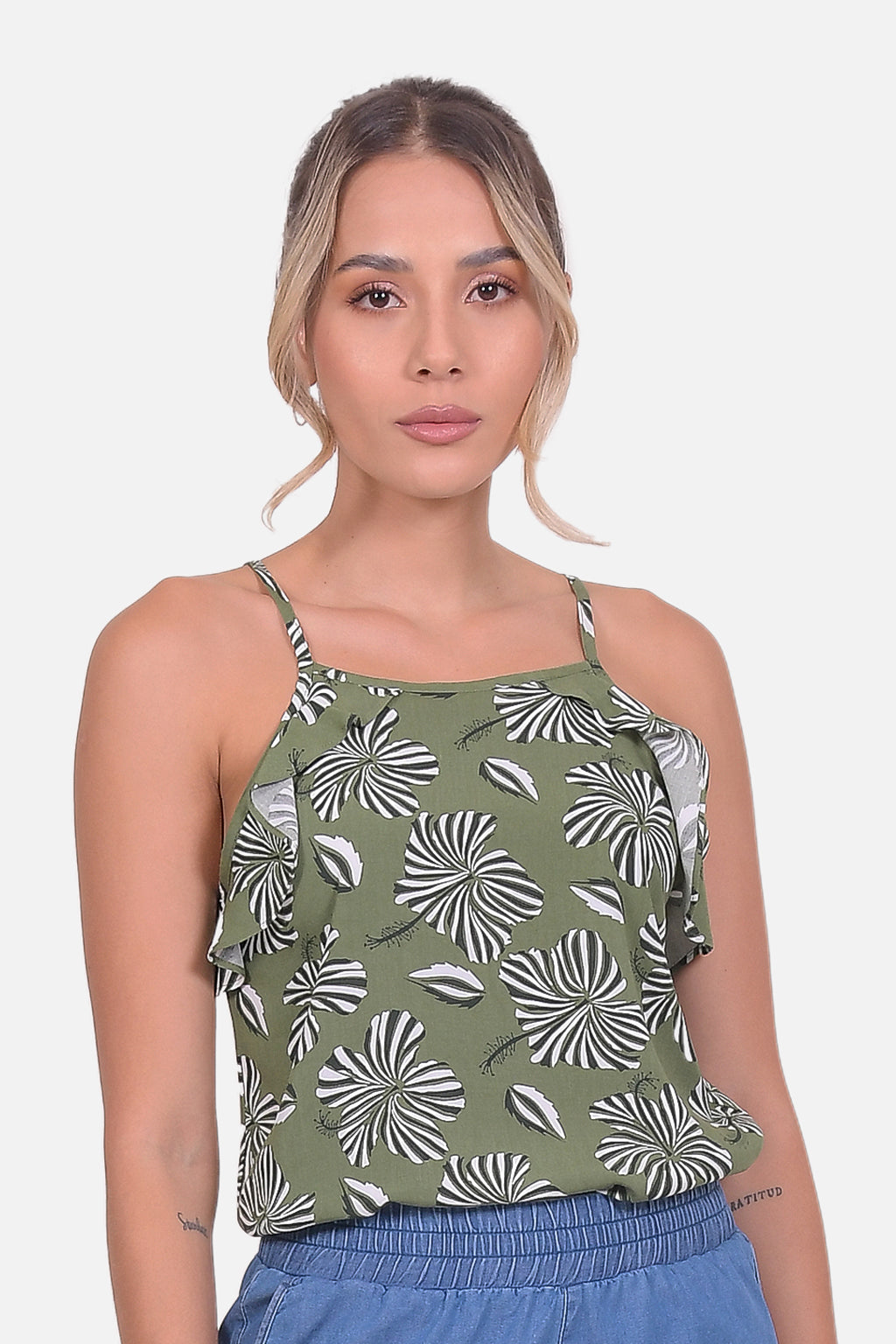 Blusa Yacarta - Oliva