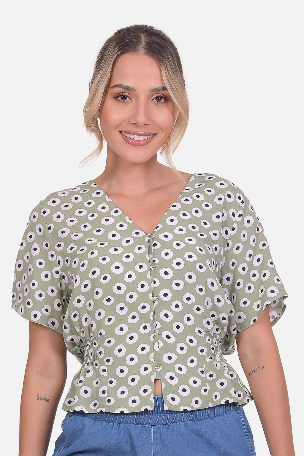 Blusa Laos - Verde Menta
