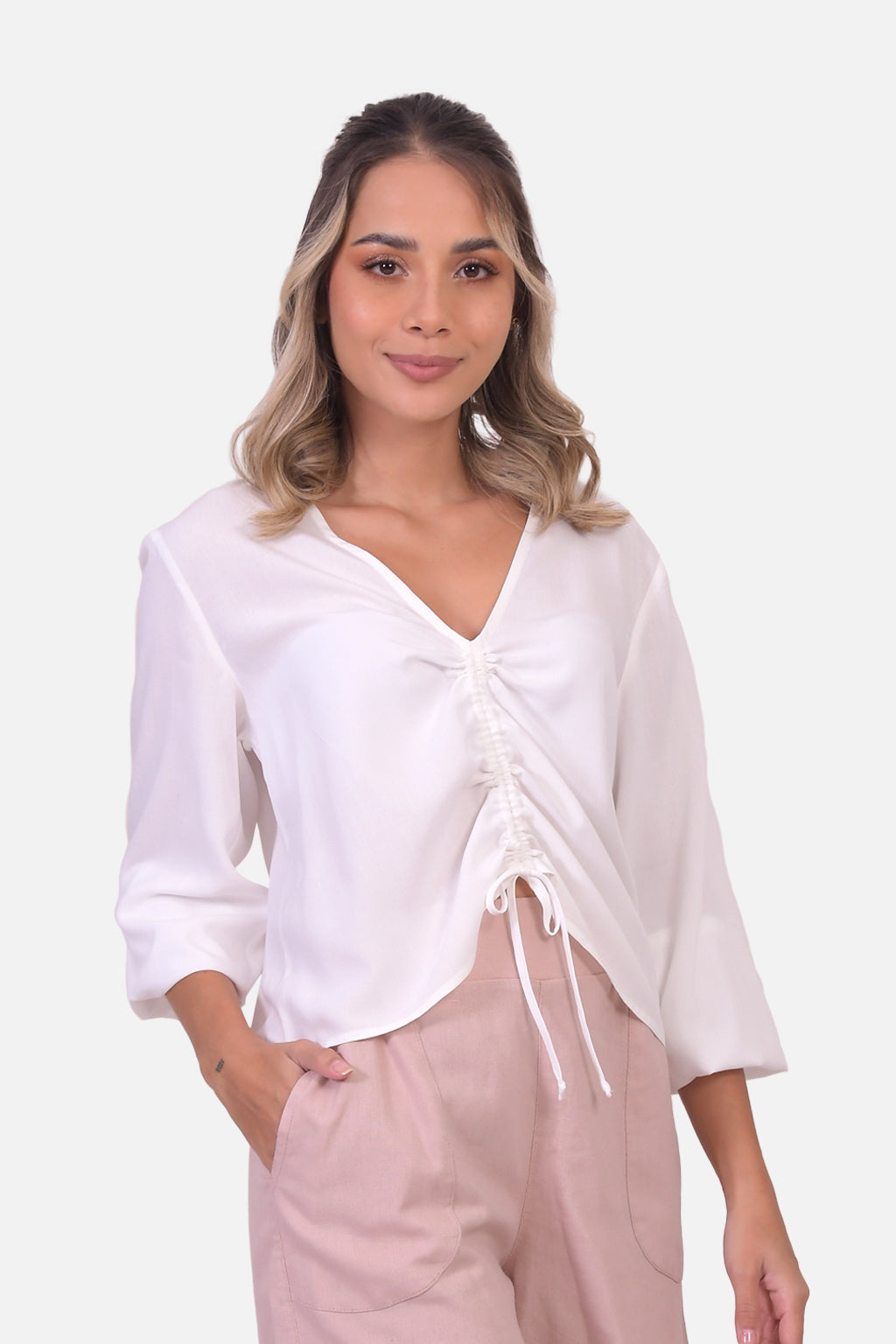 Blusa Verona - Crudo