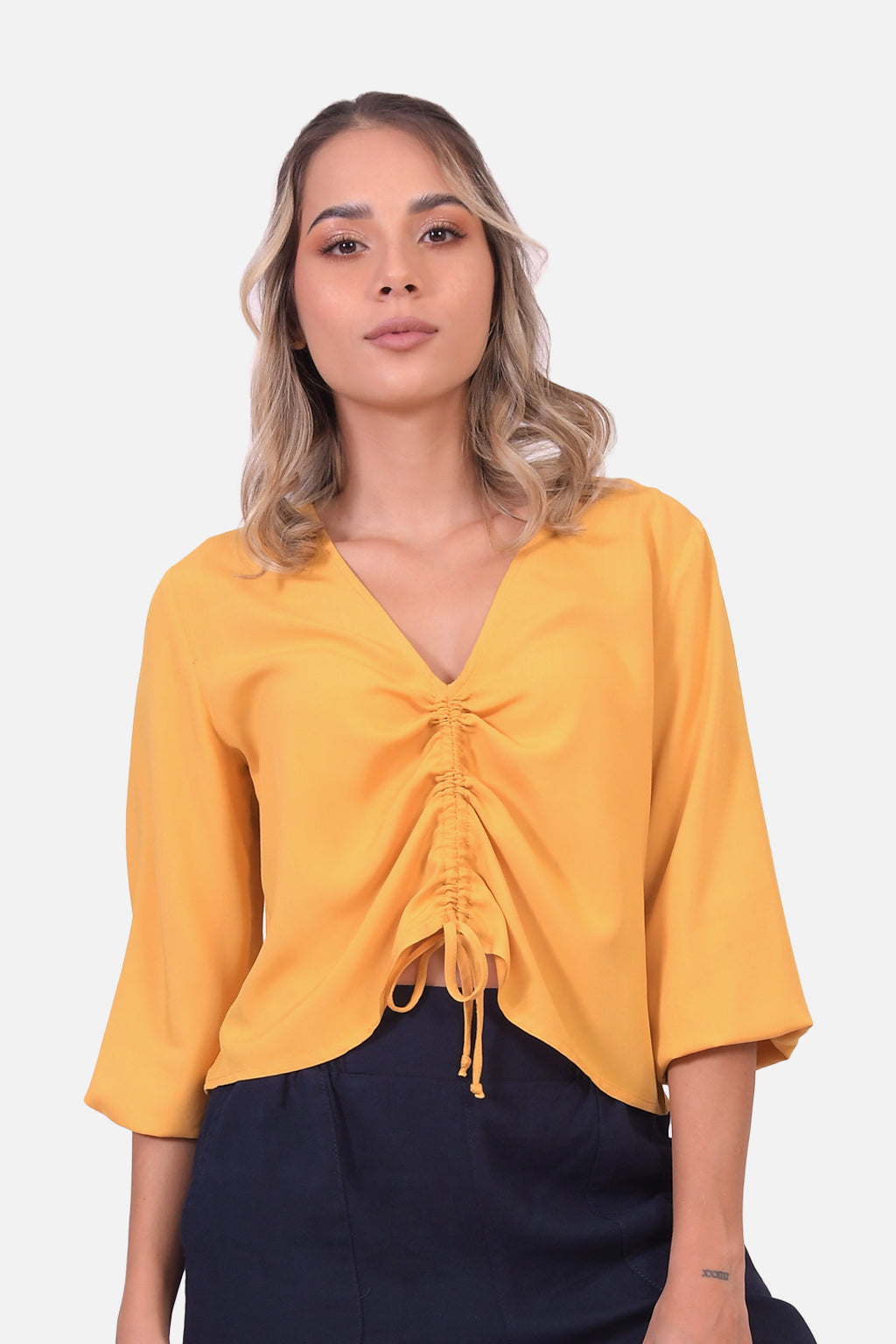 Blusa Verona - Mostaza