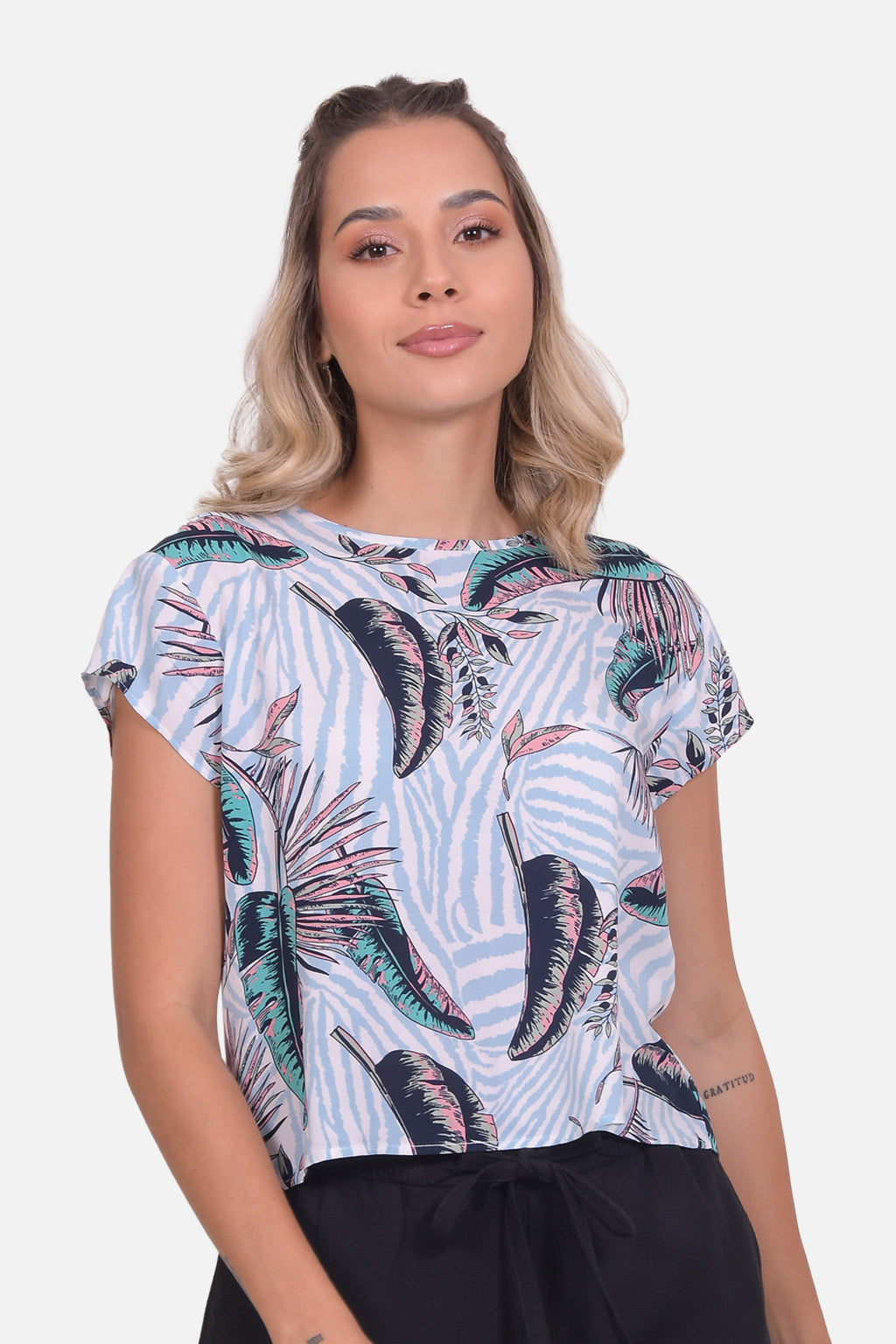 Blusa Macao - Azul Claro