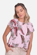 Blusa Macao - Rosada