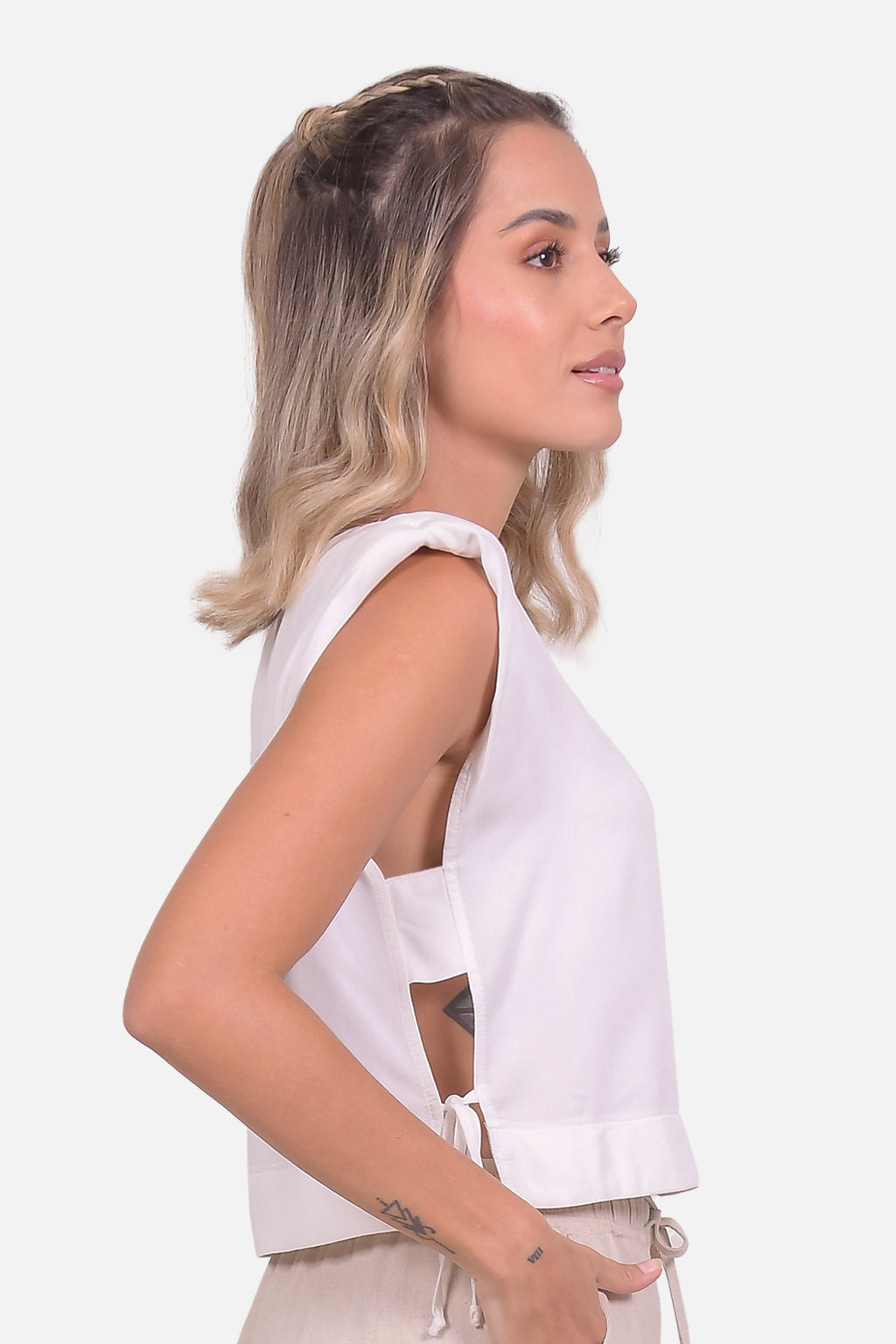 Blusa Rangun - Crudo