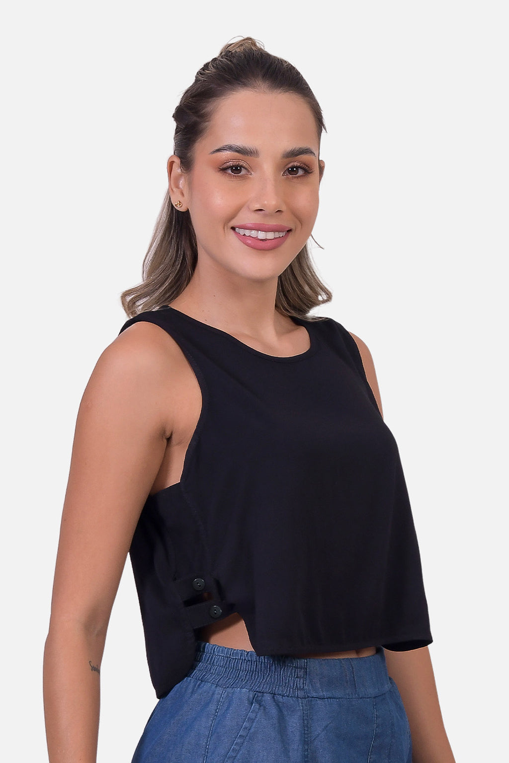Blusa Niza - Negra