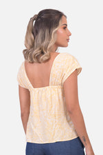 Blusa Riad - Amarilla