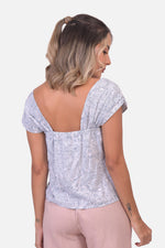 Blusa Riad - Azul
