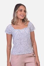 Blusa Riad - Azul