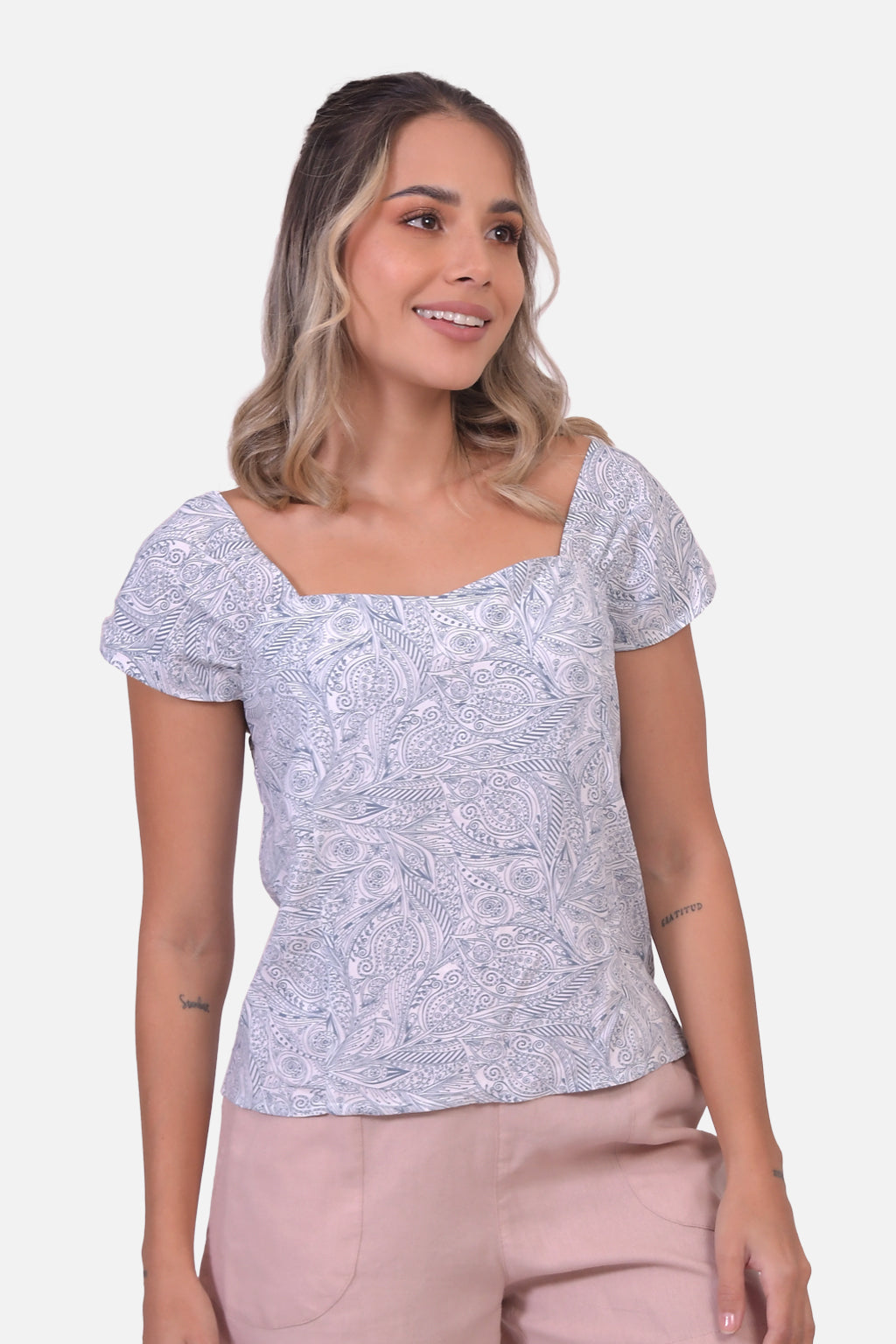 Blusa Riad - Azul