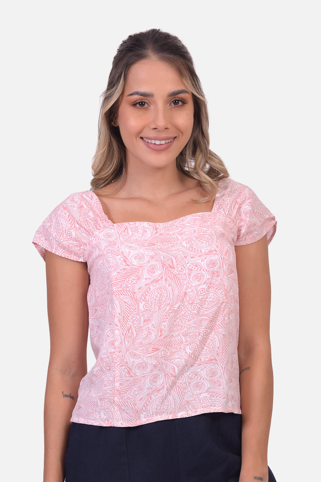 Blusa Riad - Palo De Rosa