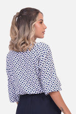 Blusa Shantou - Azul Navy