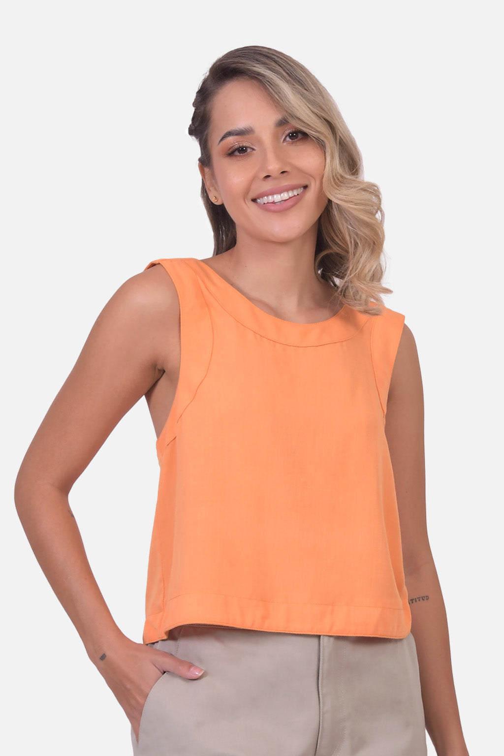 Blusa India - Naranja