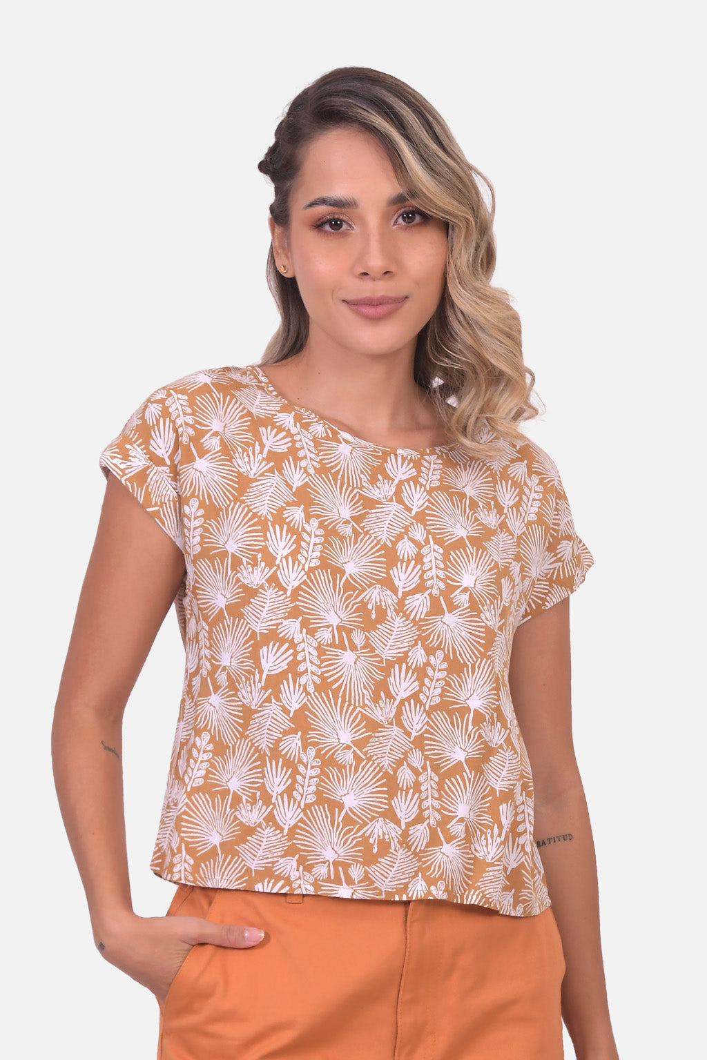 Blusa Yamina - Kaki