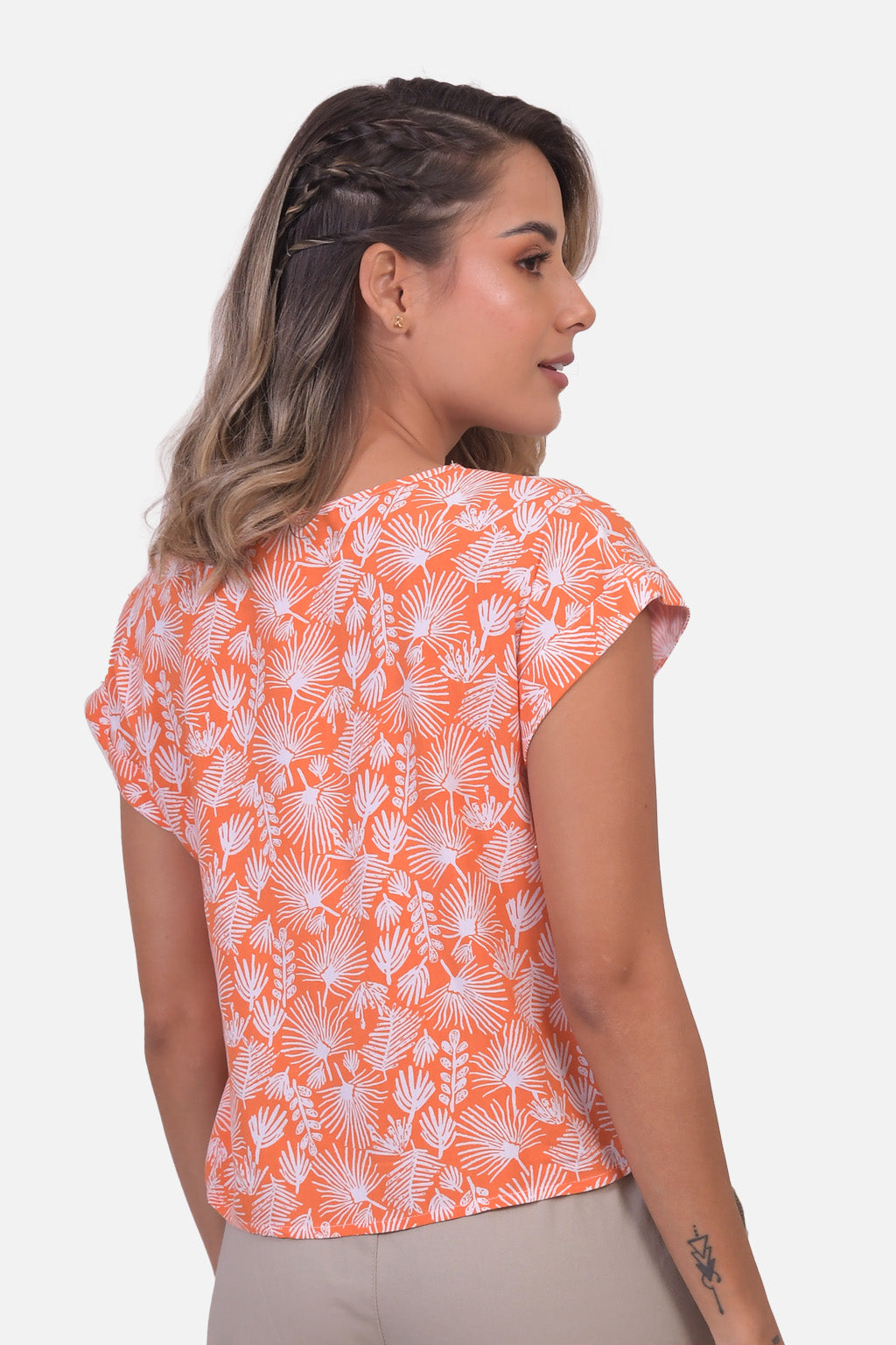 Blusa Yamina - Naranja