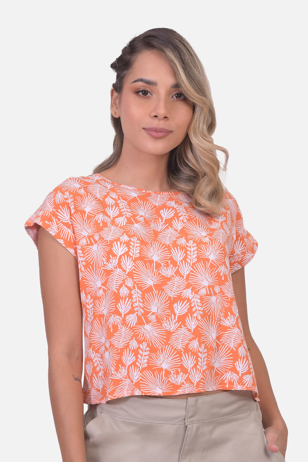 Blusa Yamina - Naranja