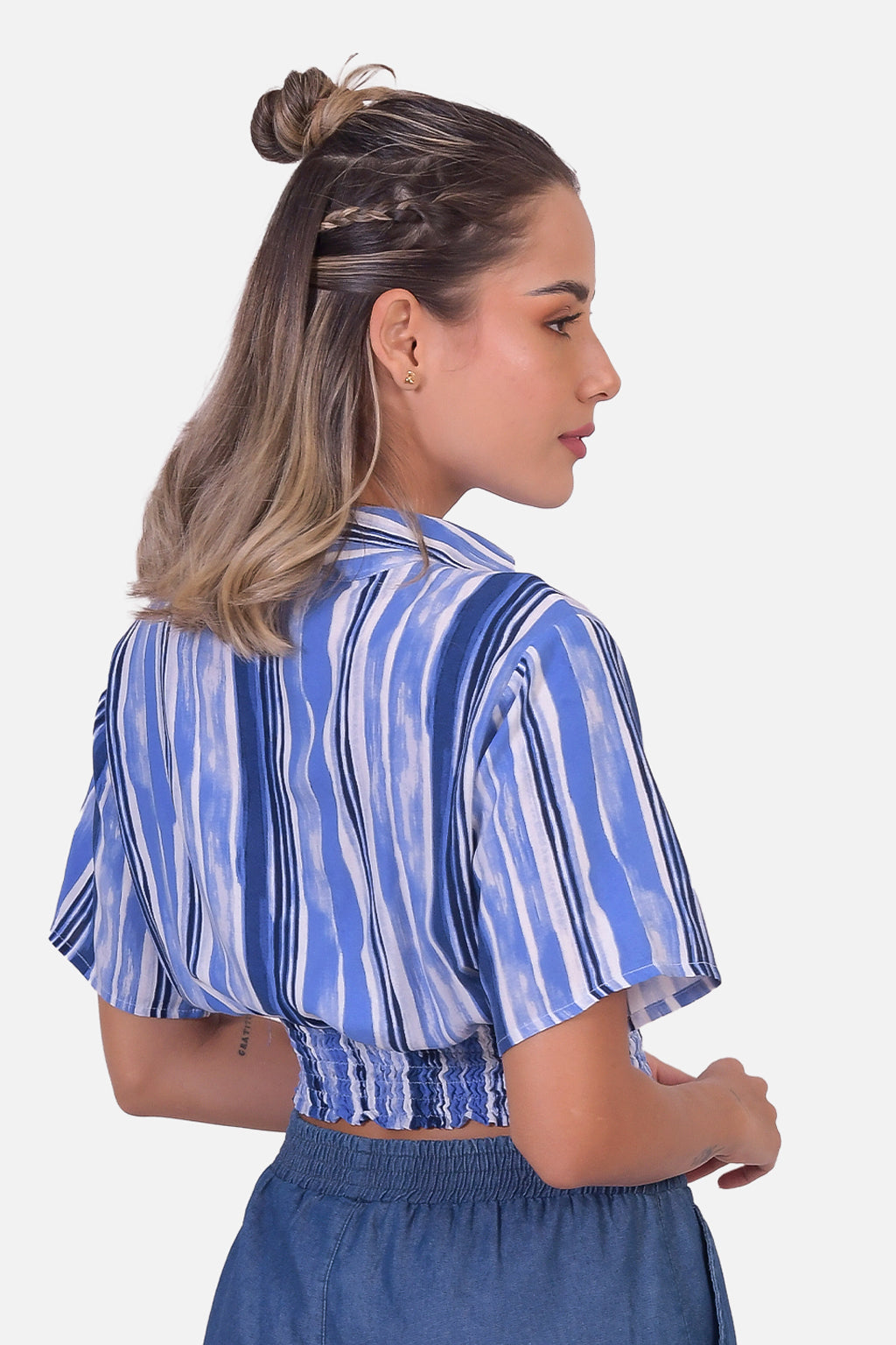 Blusa Nankin - Azul