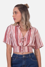 Blusa Nankin - Nude