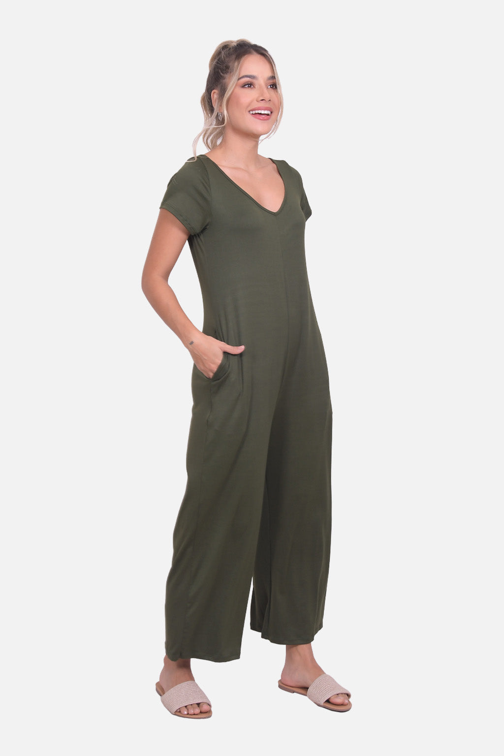 Vestido Marcela - Verde Militar