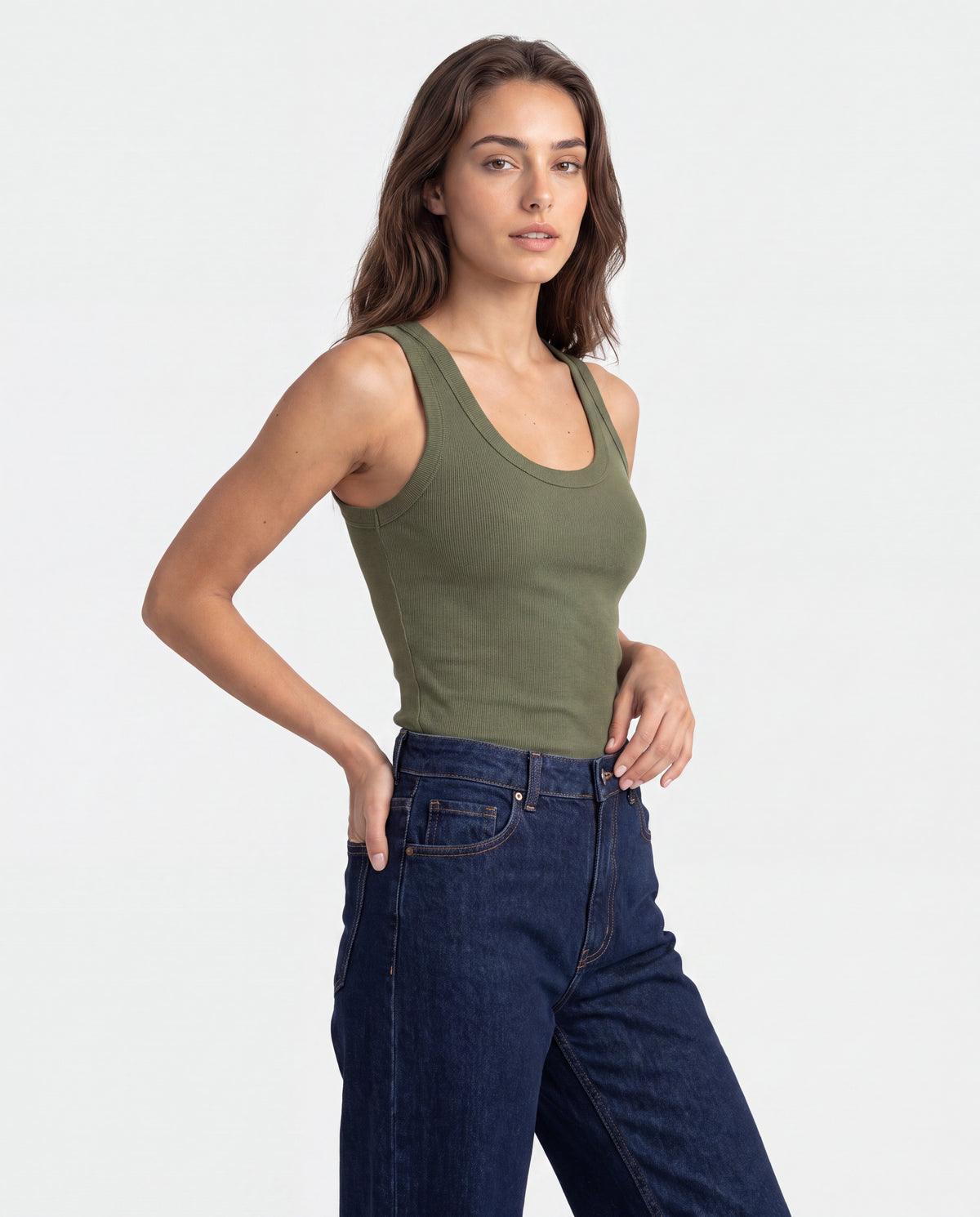 Básica Rib Ariel - Verde Militar