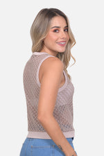 Blusa Cristal - Mocca