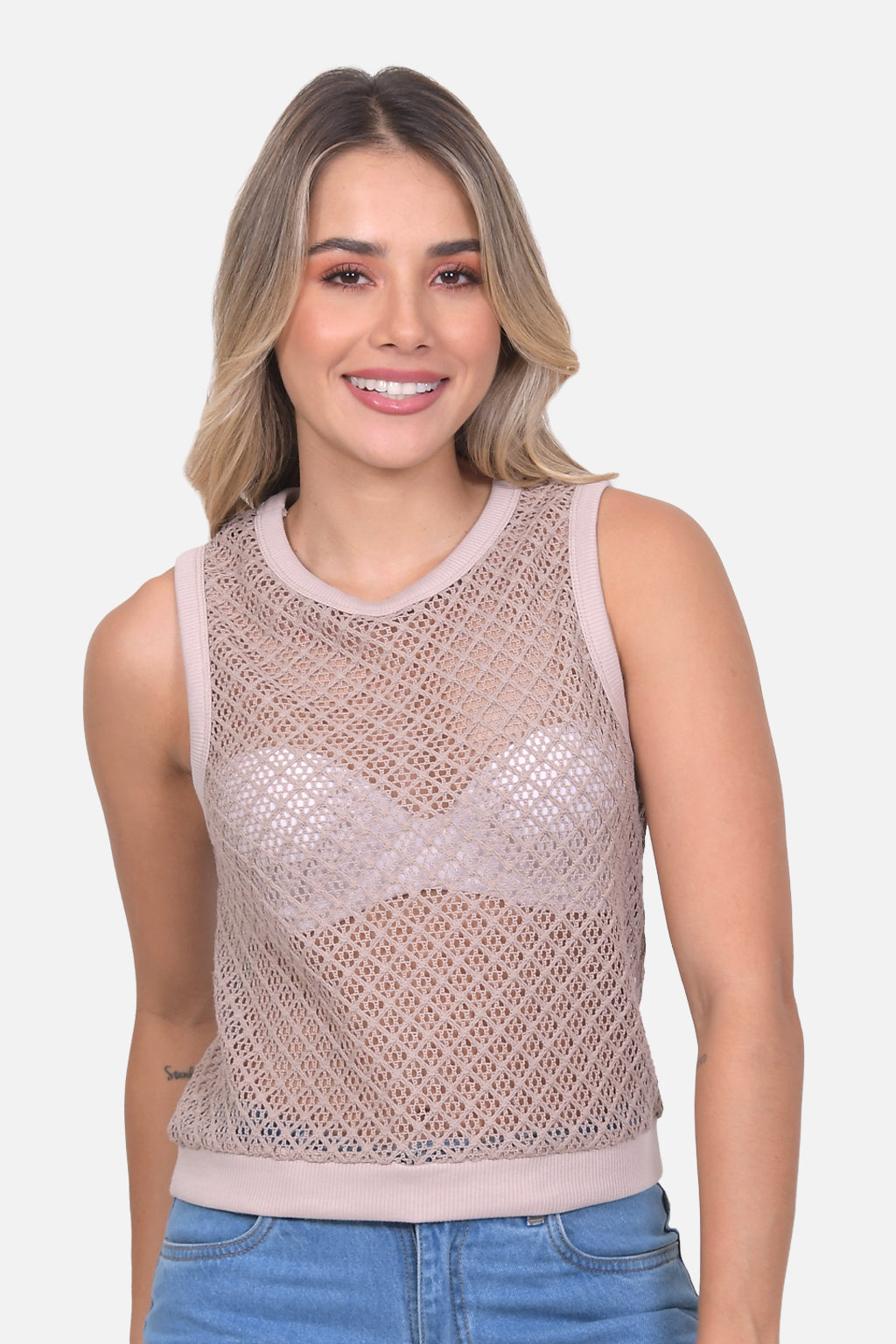 Blusa Cristal - Mocca