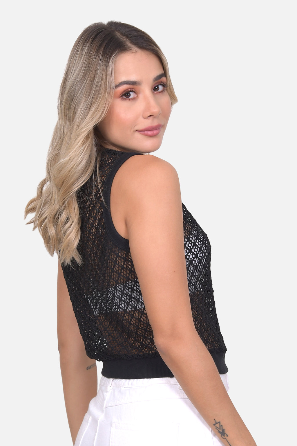 Blusa Cristal - Negra