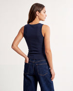 Básica Rib Mila - Azul Navy