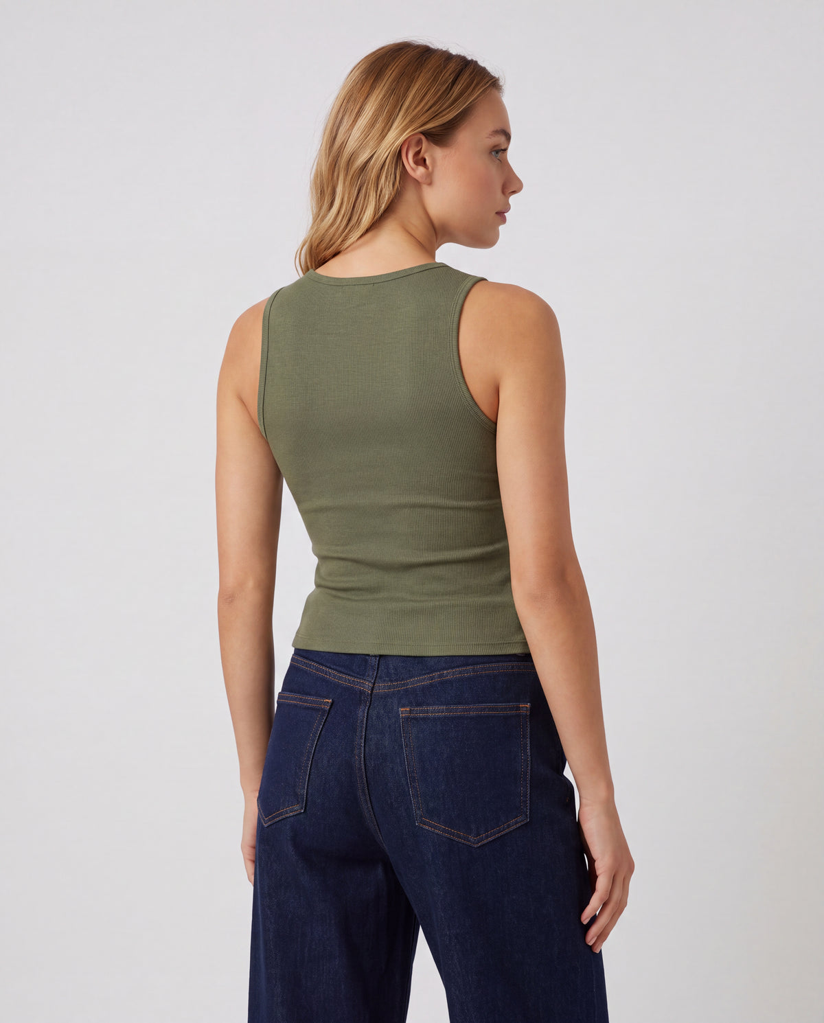 Básica Rib Mila - Verde Militar
