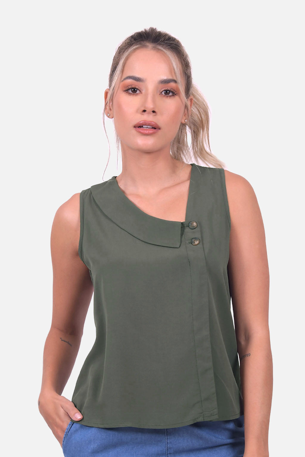 Blusa Monarca - Verde Militar