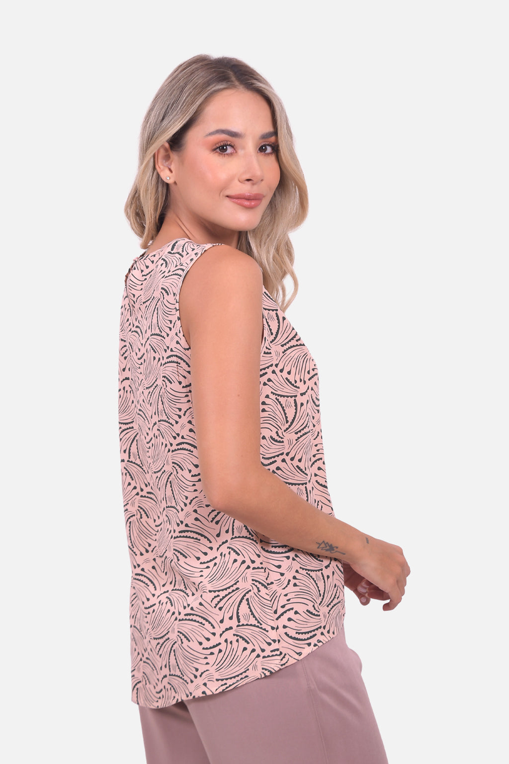 Blusa Canica - Rosada