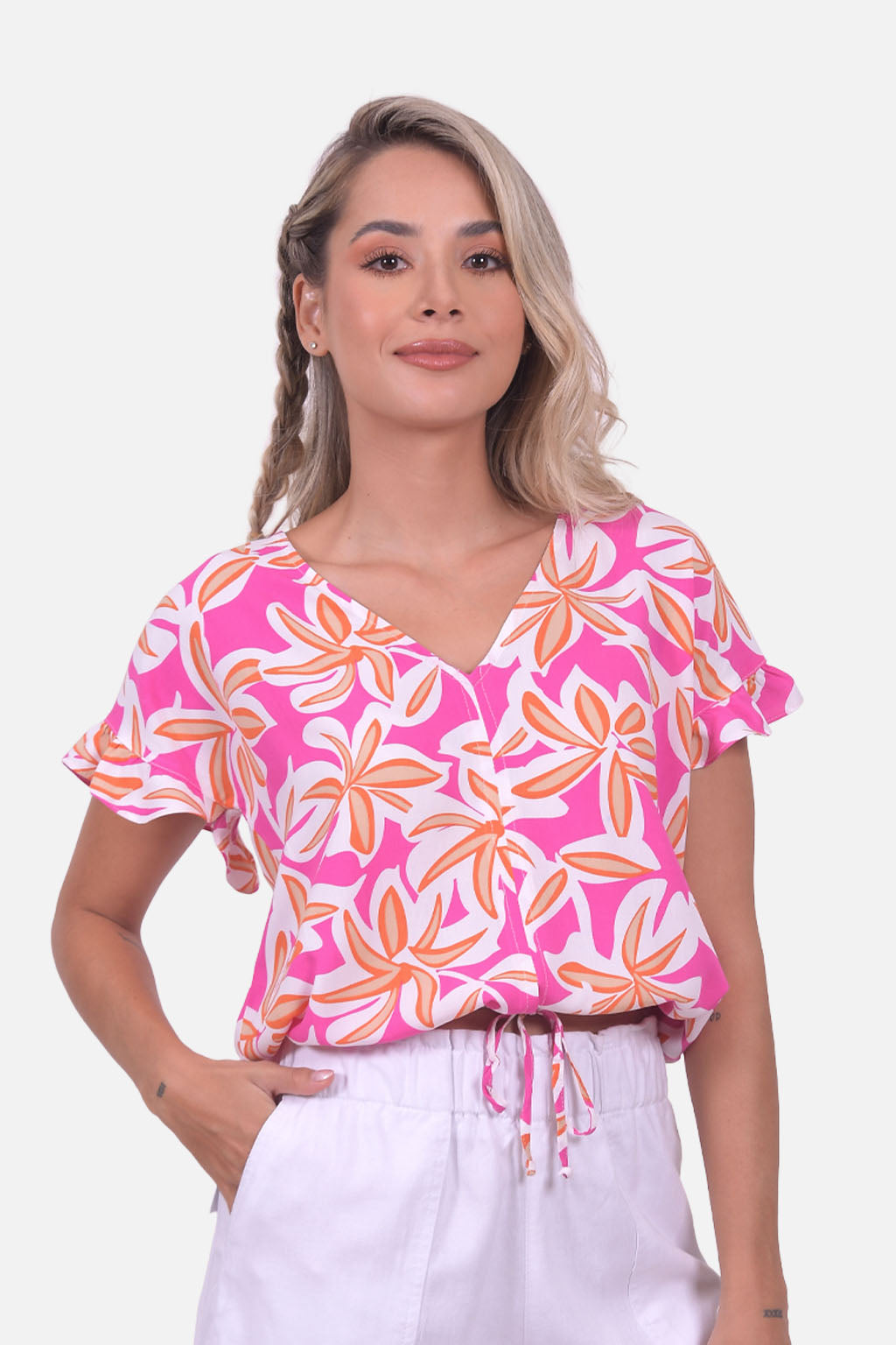 Blusa Bosnia - Fucsia