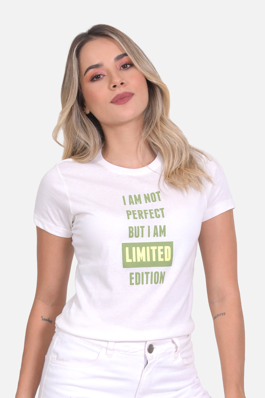 Camiseta Estampada 19 - Crudo
