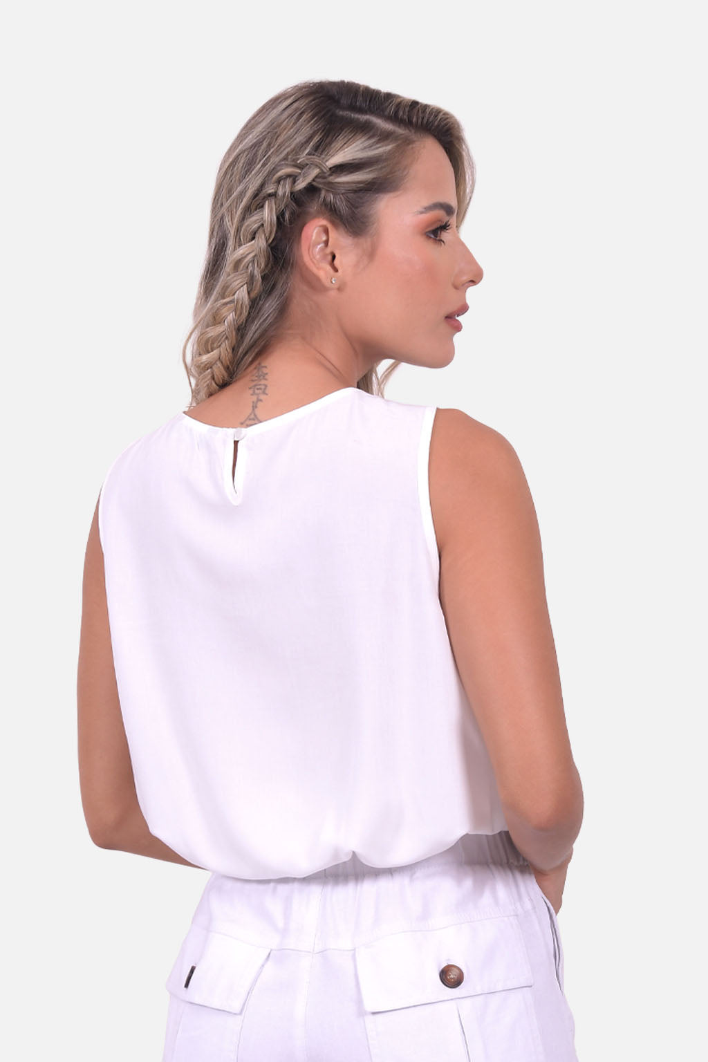 Blusa Atenas - Crudo