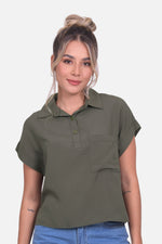 Blusa Karina - Verde Militar