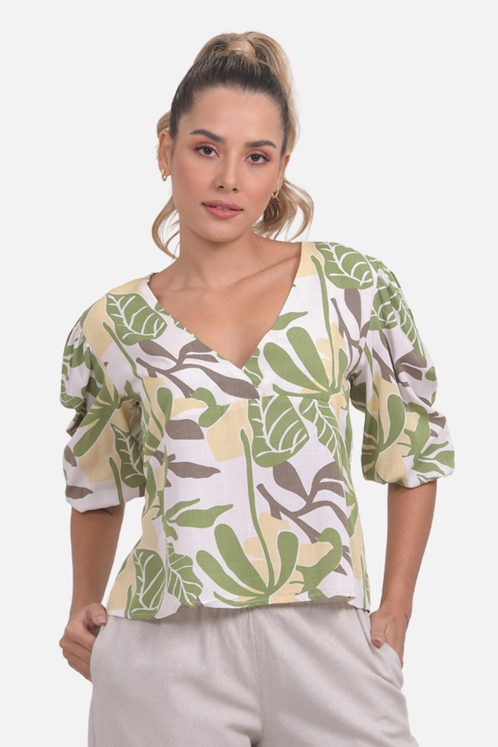 Blusa Daniela - Crudo