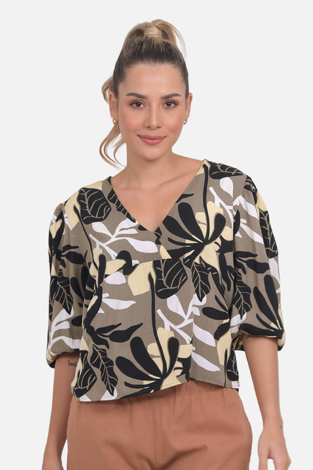 Blusa Daniela - Taupe